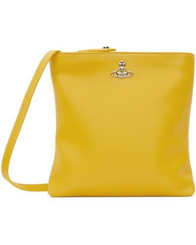 Vivienne Westwood Square Crossbody Bag - Yellow