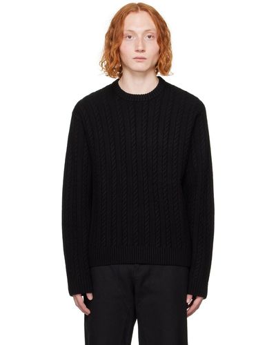 Saturdays NYC Nico Sweater - Black