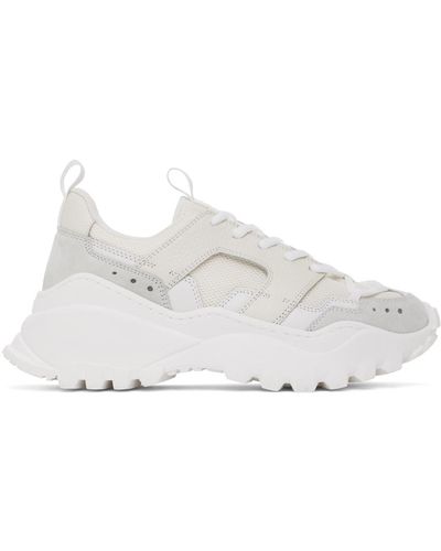 Ami Paris White Lucky 9 Sneakers - Black