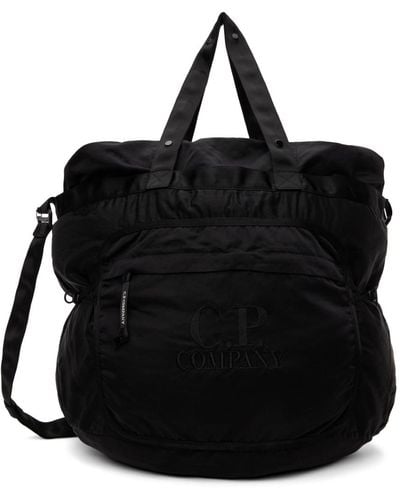 C.P. Company Nylon B Crossbody Messenger Bag - Black
