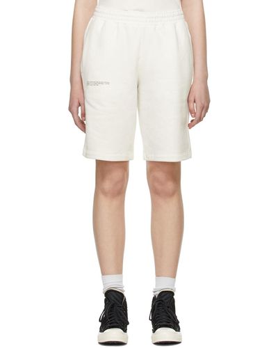 PANGAIA Off-white 365 Shorts - Multicolour