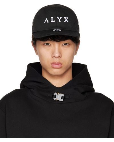 1017 ALYX 9SM Embroidered Hat - Black