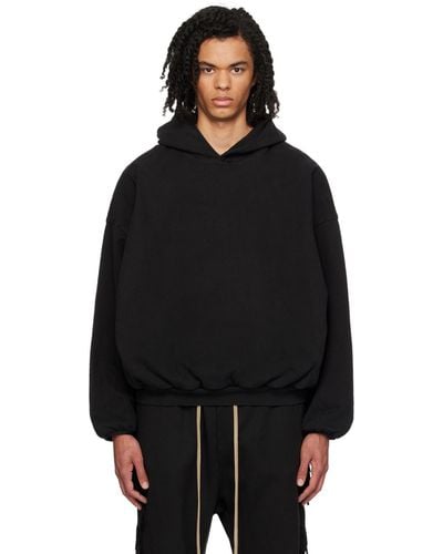Fear Of God Patch Hoodie - Black