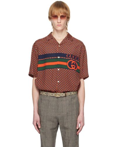 Gucci mens dress shirts cheap