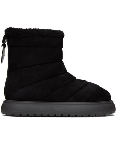 Moncler Black Hermosa Ankle Boots