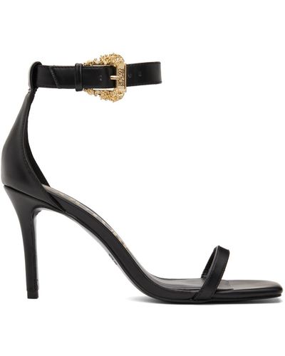 Versace Couture I Heeled Sandals - Black