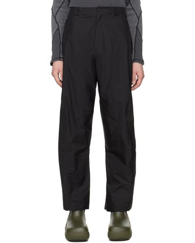 Hyein Seo Panelled Trousers - Black