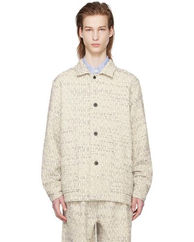 Document Off- Button Jacket - Natural