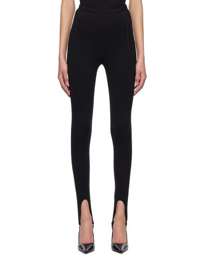 Wardrobe NYC Stirrup leggings - Black