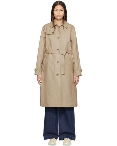 A.P.C. Raincoats and trench coats for Women | Online Sale up to 60