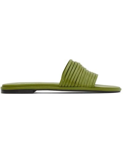 Aeyde Noa Sandals - Green