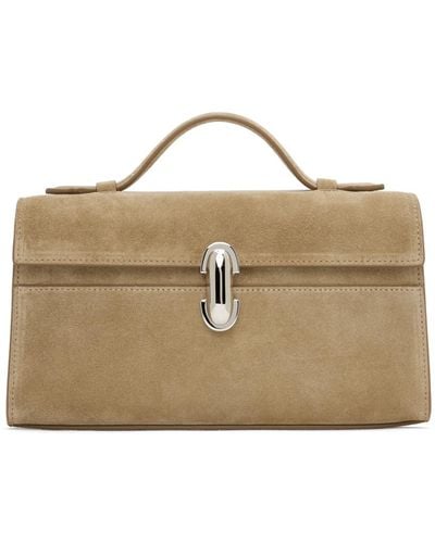 SAVETTE Symmetry Pochette Top Handle Bag - Natural
