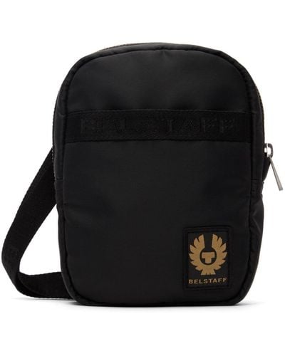 Belstaff Nylon Street Messenger Bag - Black