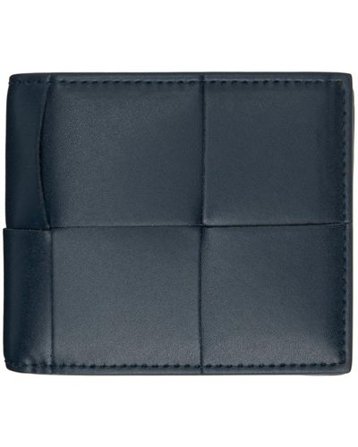 Bottega Veneta Cassette Bi-Fold Wallet - Blue