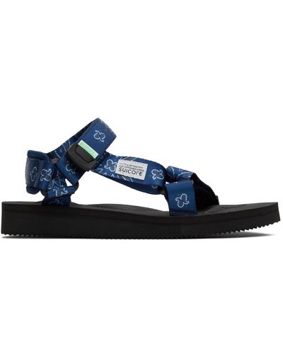 Suicoke Depa-cab-pt02 Sandals - Blue
