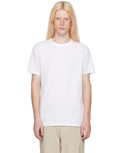 Norse Projects ホワイト Niels Tシャツ