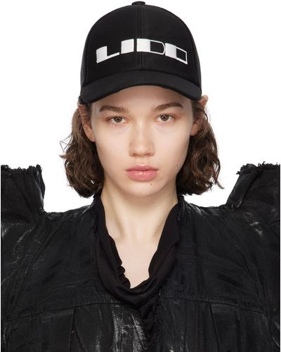 Rick Owens Baseball Cap - Black