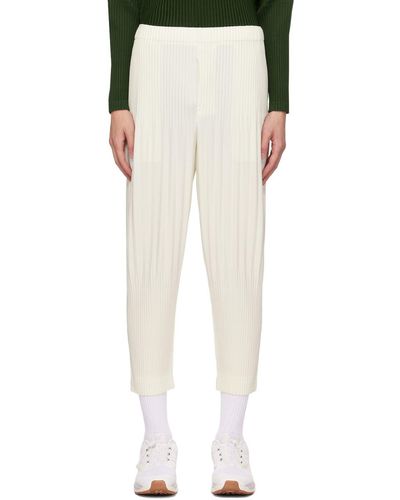 Homme Plissé Issey Miyake Casual pants and pants for Men | Online