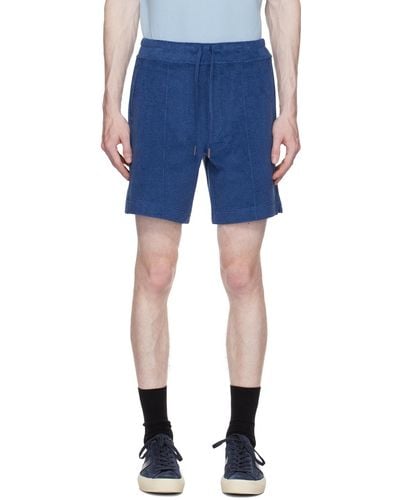 Tom Ford Blue Towelling Shorts