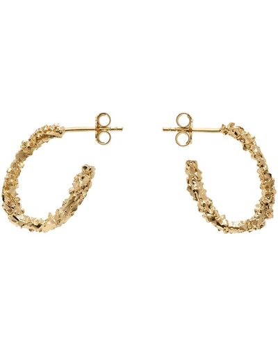 Veneda Carter Vc003 Small Open Hoop Earrings - Black