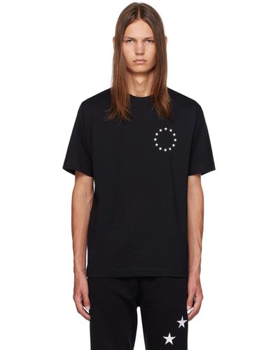 Etudes Studio Études t-shirt wonder noir à logos europa