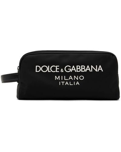 Dolce & Gabbana D & G Beauty Toiletry Bag for Men Black Large Dolce &  Gabbana - Tools & Accessories from Direct Cosmetics UK