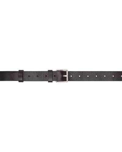 Lemaire Reversed 30 Belt - Black