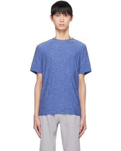 Outdoor Voices T-shirt bleu en cloudknit