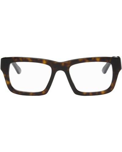 Retrosuperfuture Tortoiseshell Numero 108 Glasses - Black