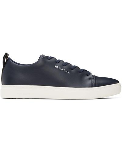 PS by Paul Smith Navy Lee Trainers - Blue