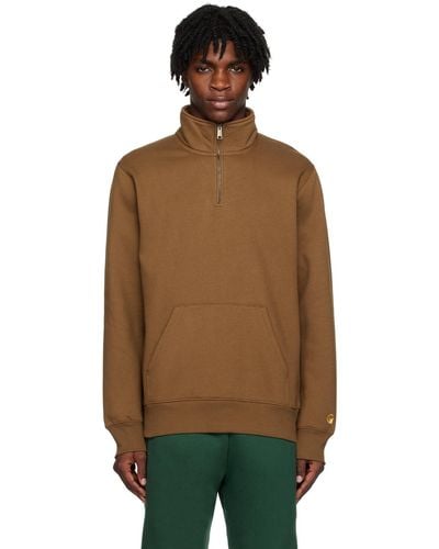 Carhartt Brown Chase Sweater - Multicolour