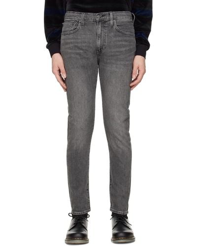 Levi's Gray 512 Slim Taper Jeans - Black