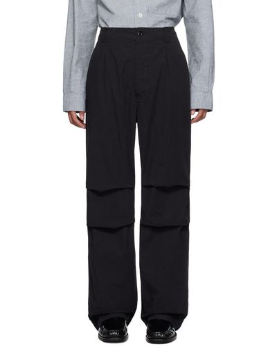 MHL by Margaret Howell Parachute Trousers - Black