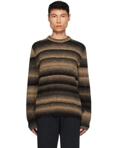 Paul Smith Brown Ombre Sweater - Black