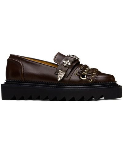 Toga Hardware Loafers - Black