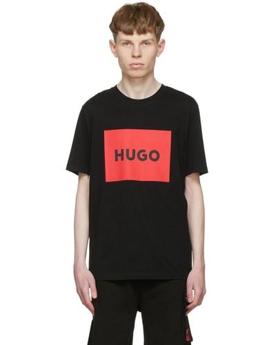 HUGO ロゴ Tシャツ - レッド