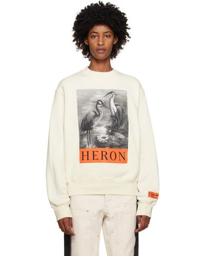 Heron Preston White 'heron' Sweatshirt - Multicolor