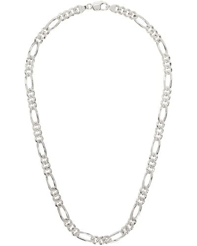 Pearls Before Swine Flat Nerve Necklace - Metallic