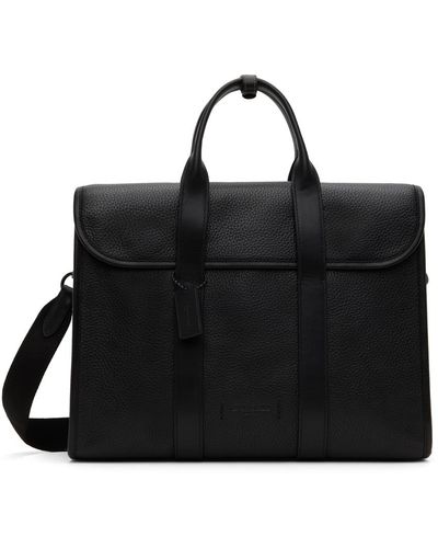 COACH Gotham Portfolio Briefcase - Black