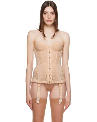 Agent Provocateur Corset mercy - Neutre