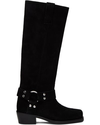 Paris Texas Roxy 45 Tall Boots - Black