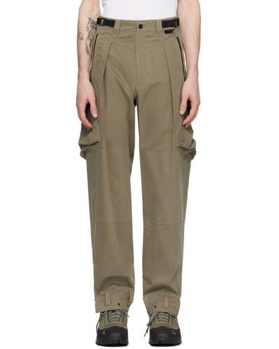 Hyein Seo Military Cargo Trousers - Green
