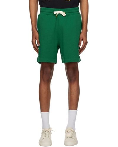 Casablancabrand Green 'casa Sport' Shorts