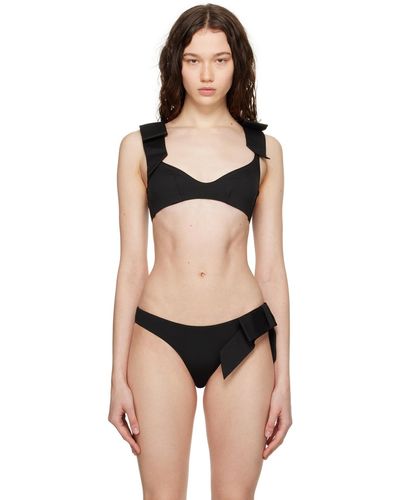 Agent Provocateur Black Krissy Bikini Top