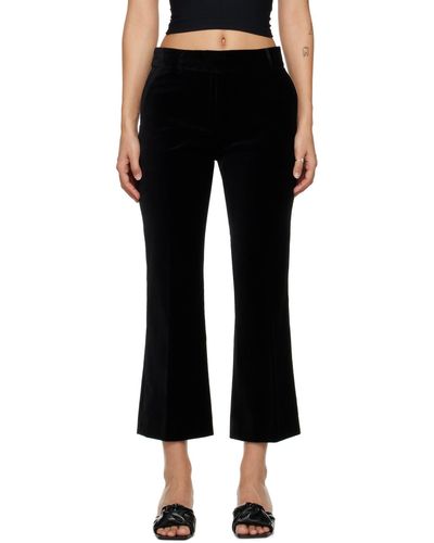 FRAME Pantalon 'le crop' - Noir