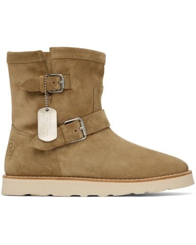 KENZO Cozy Boots - Brown