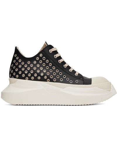Rick Owens DRKSHDW Baskets abstract noires