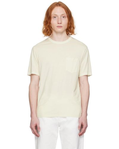 Officine Generale Off-white Pocket T-shirt - Multicolor