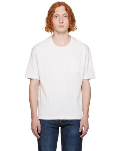 Visvim Off- Ultimate Jumbo T-shirt - White