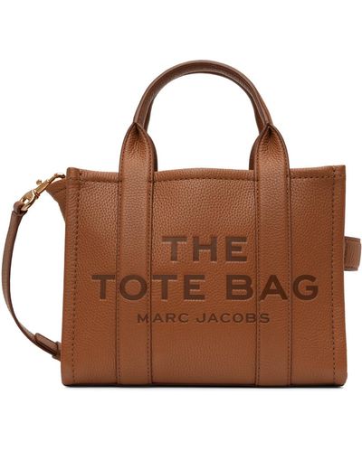 Marc Jacobs ブラウン The Leather Small トートバッグ